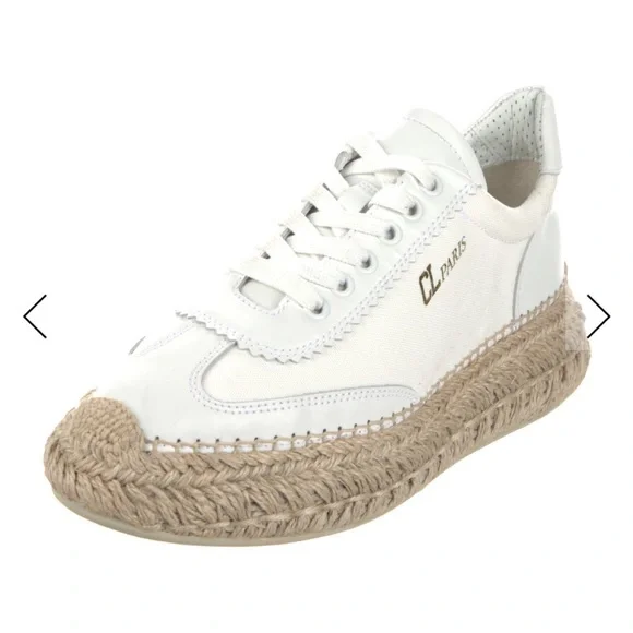 Christian Louboutin
Canvas Whipstitch Trim
Espadrille Sneakers - Picture 3 of 5